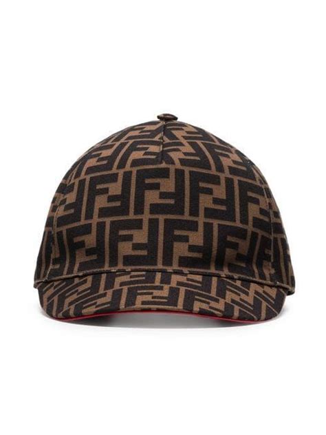 brown fendi cap|farfetch Fendi hat.